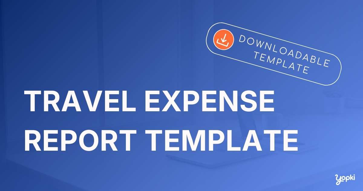 travel expense template